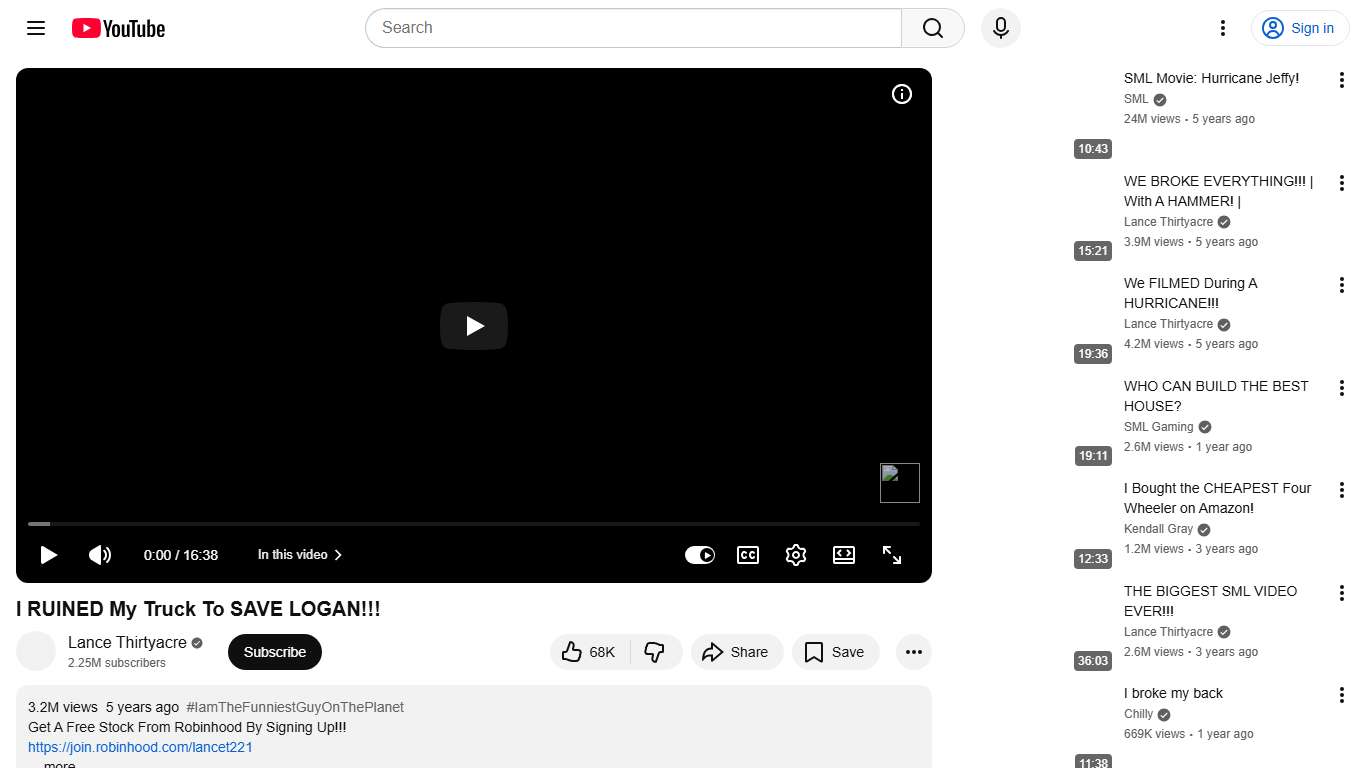 I RUINED My Truck To SAVE LOGAN!!! - YouTube